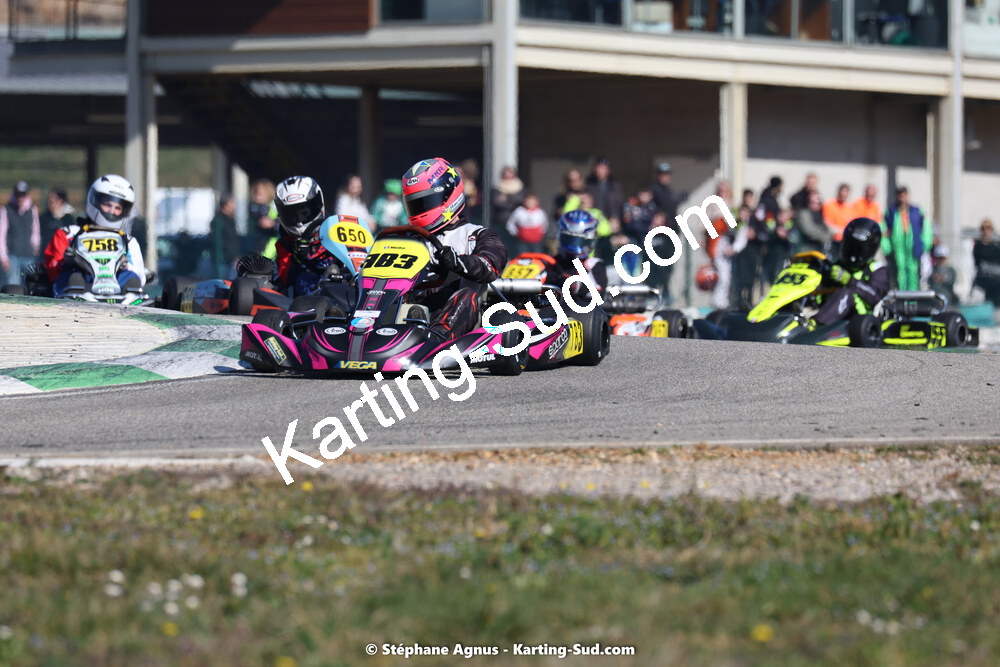 04 & 05/03/2023 : 1ère manche du Championnat du Sud à Alès (photos Stéphane Agnus) 2023 — karting