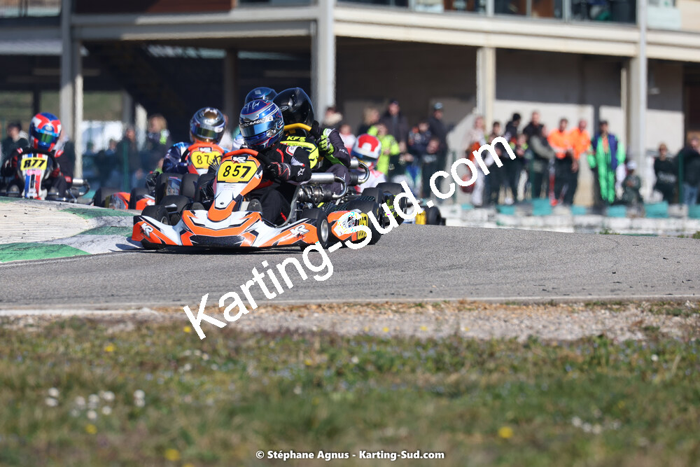 04 & 05/03/2023 : 1ère manche du Championnat du Sud à Alès (photos Stéphane Agnus) 2023 — karting