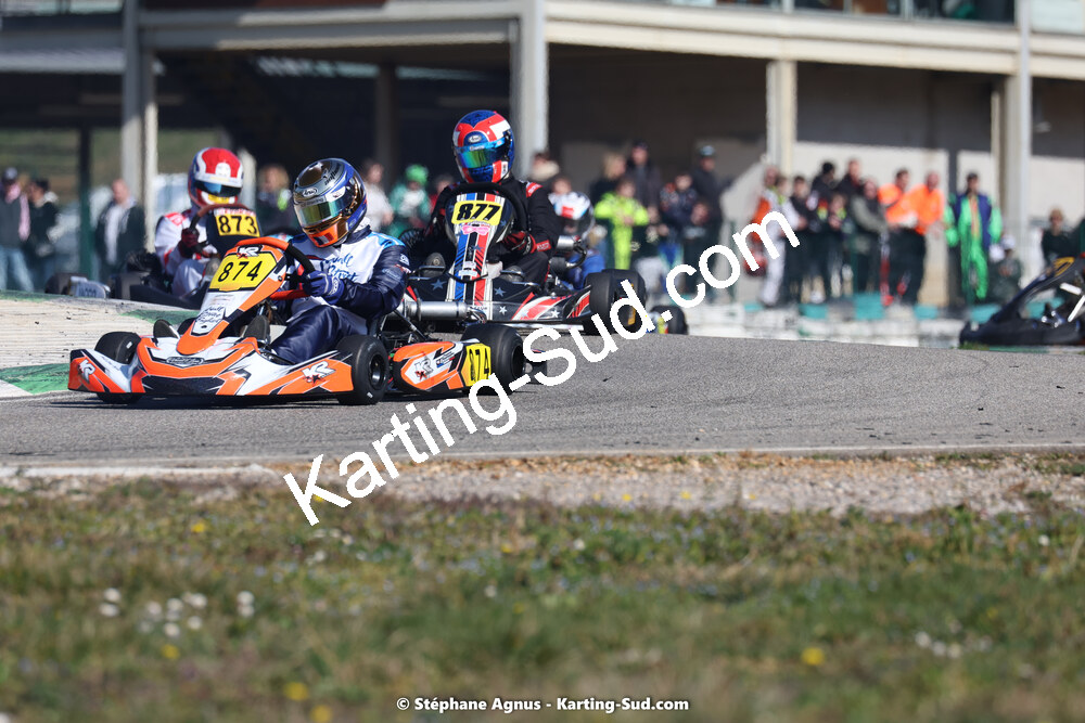 04 & 05/03/2023 : 1ère manche du Championnat du Sud à Alès (photos Stéphane Agnus) 2023 — karting