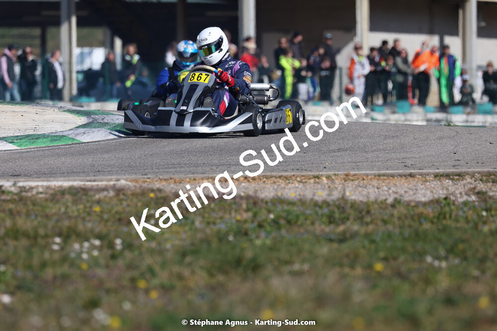 04 & 05/03/2023 : 1ère manche du Championnat du Sud à Alès (photos Stéphane Agnus) 2023 — karting