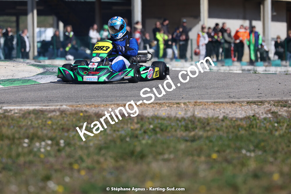 04 & 05/03/2023 : 1ère manche du Championnat du Sud à Alès (photos Stéphane Agnus) 2023 — karting