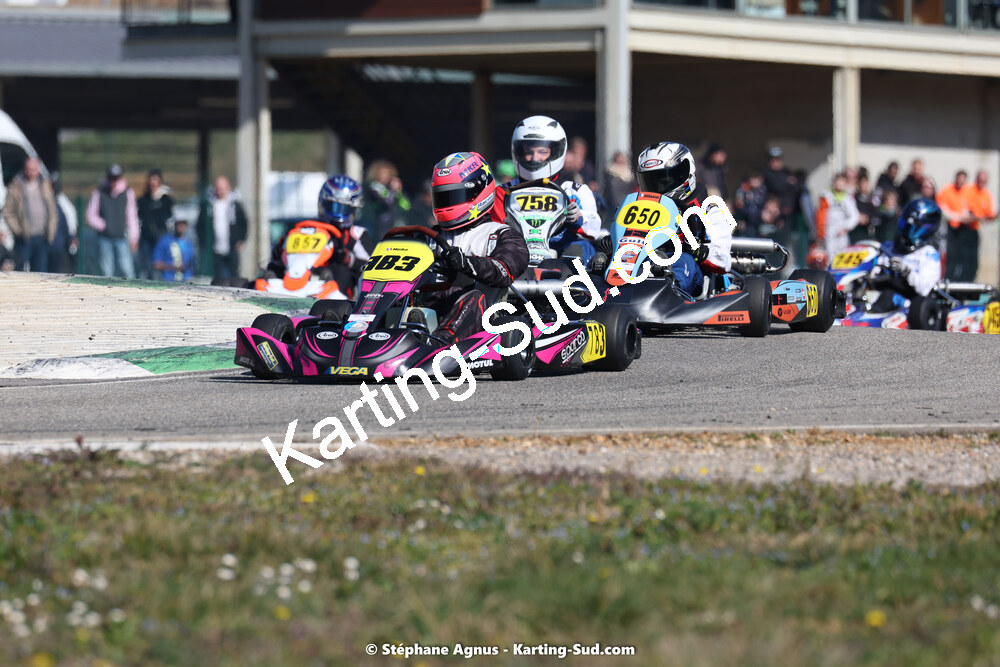 04 & 05/03/2023 : 1ère manche du Championnat du Sud à Alès (photos Stéphane Agnus) 2023 — karting