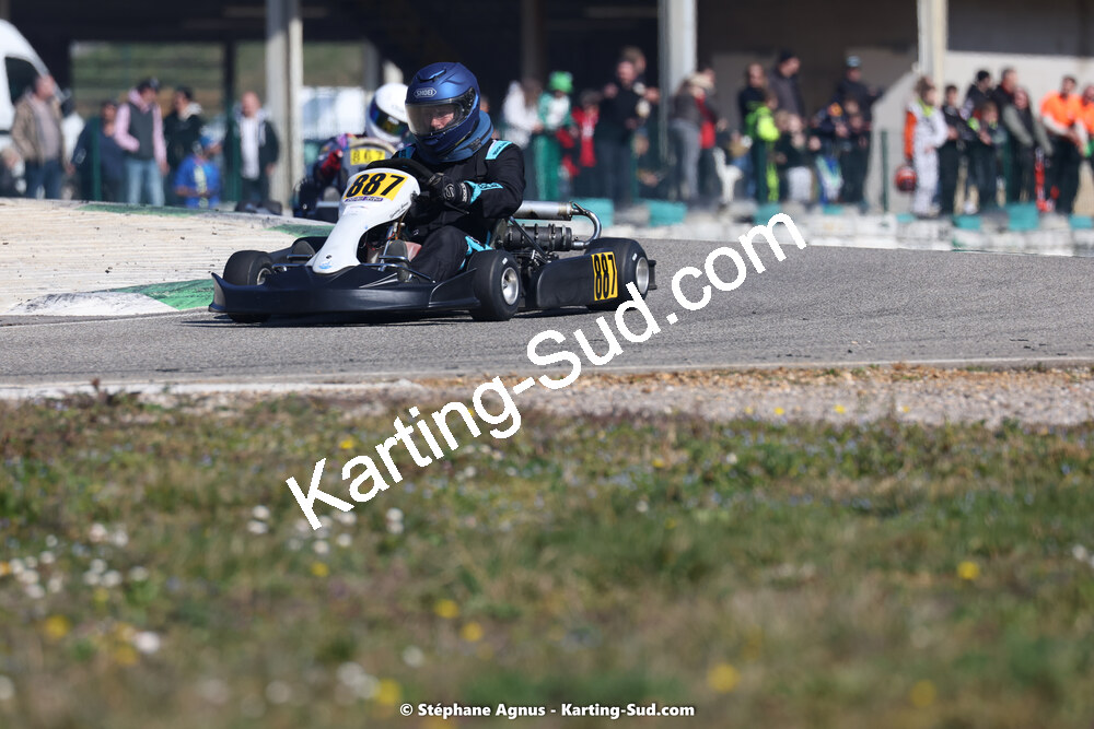 04 & 05/03/2023 : 1ère manche du Championnat du Sud à Alès (photos Stéphane Agnus) 2023 — karting