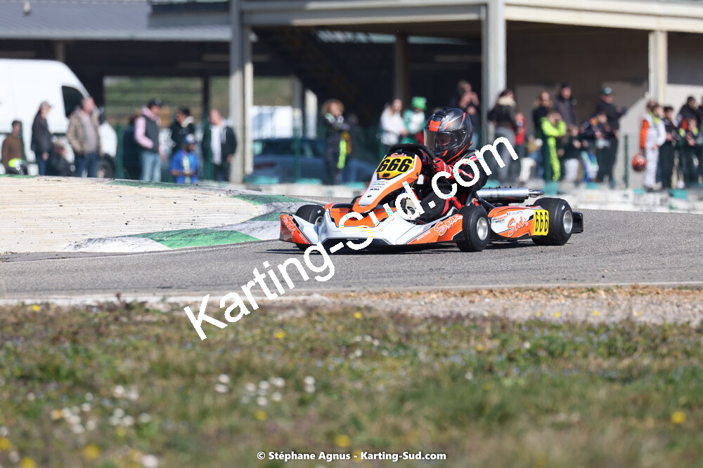 04 & 05/03/2023 : 1ère manche du Championnat du Sud à Alès (photos Stéphane Agnus) 2023 — karting