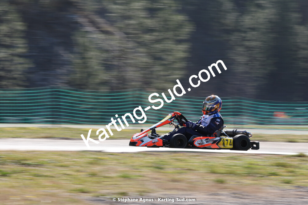 04 & 05/03/2023 : 1ère manche du Championnat du Sud à Alès (photos Stéphane Agnus) 2023 — karting