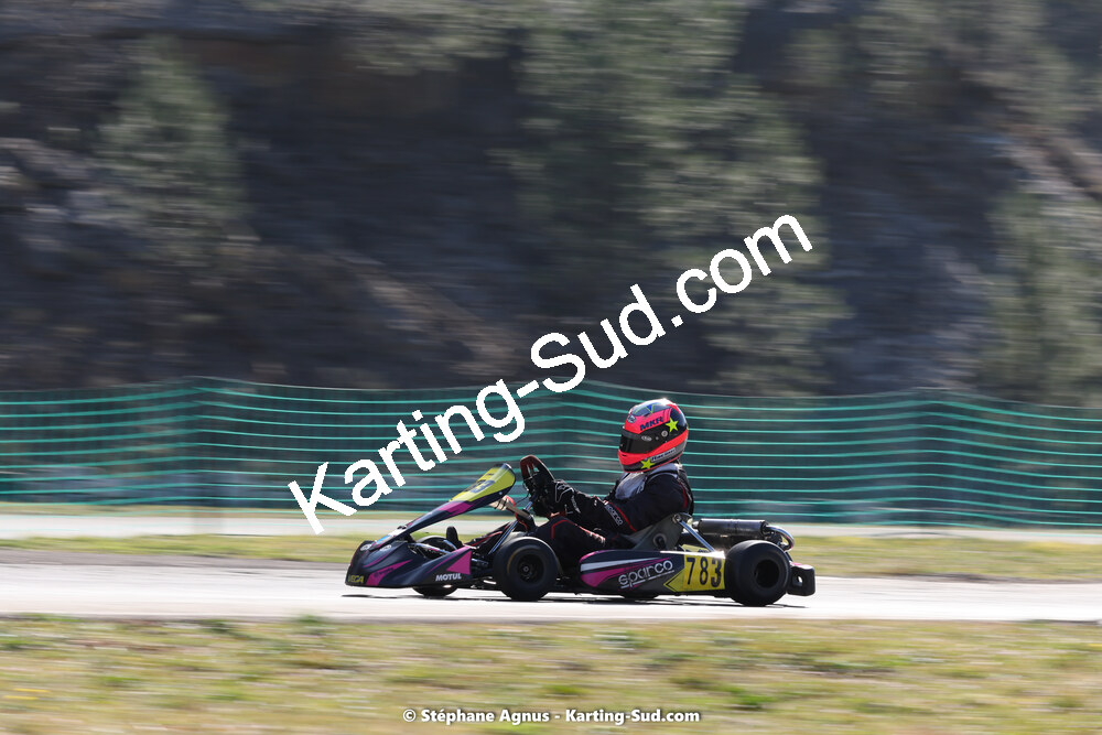 04 & 05/03/2023 : 1ère manche du Championnat du Sud à Alès (photos Stéphane Agnus) 2023 — karting