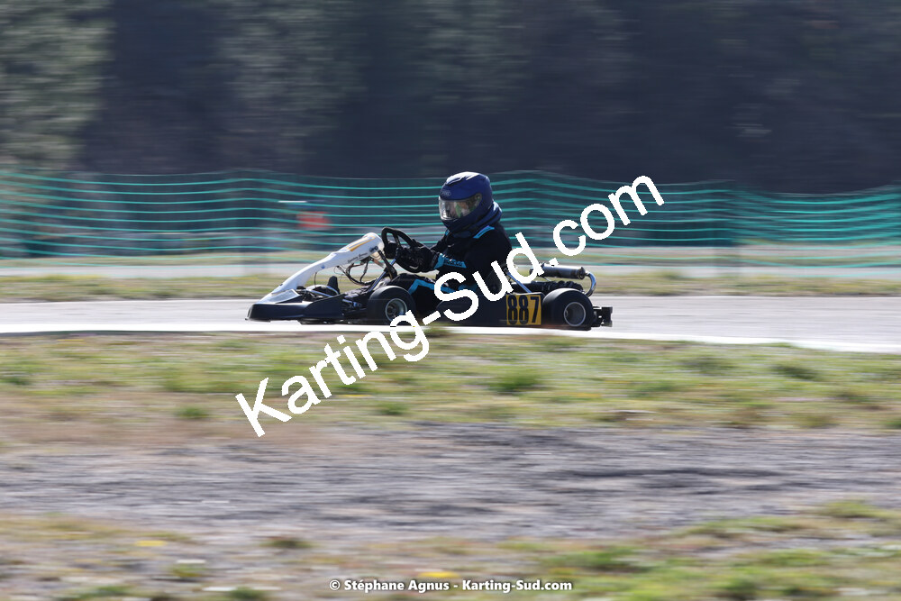 04 & 05/03/2023 : 1ère manche du Championnat du Sud à Alès (photos Stéphane Agnus) 2023 — karting