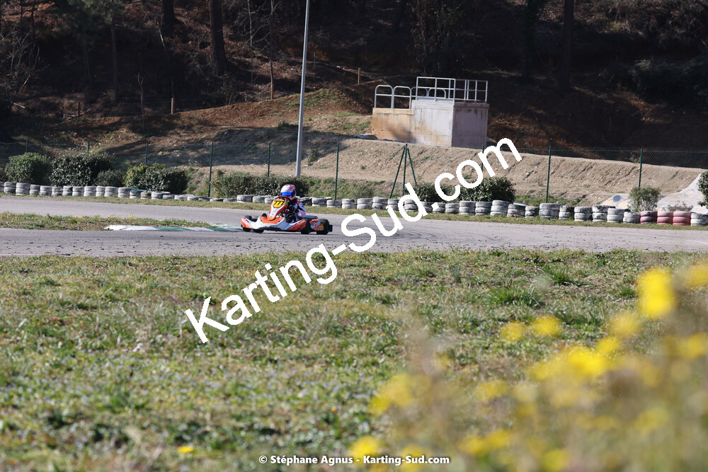 04 & 05/03/2023 : 1ère manche du Championnat du Sud à Alès (photos Stéphane Agnus) 2023 — karting