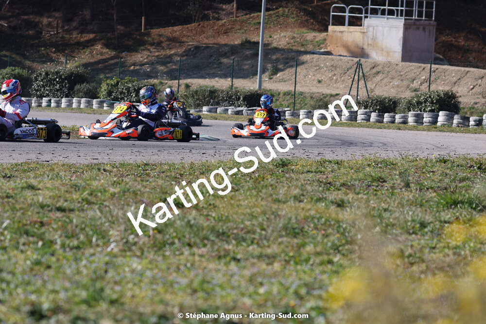 04 & 05/03/2023 : 1ère manche du Championnat du Sud à Alès (photos Stéphane Agnus) 2023 — karting