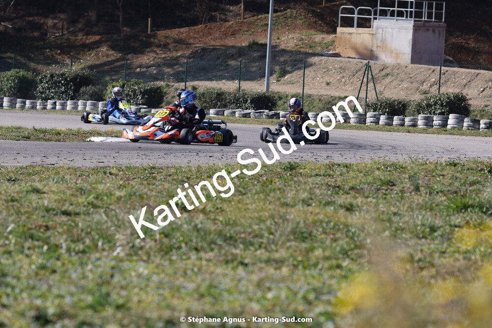 04 & 05/03/2023 : 1ère manche du Championnat du Sud à Alès (photos Stéphane Agnus) 2023 — karting