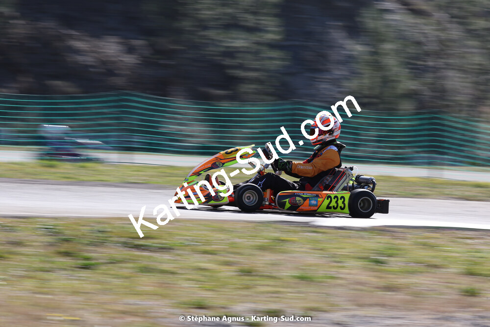 04 & 05/03/2023 : 1ère manche du Championnat du Sud à Alès (photos Stéphane Agnus) 2023 — karting