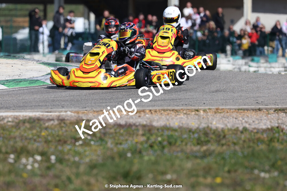 Tyméo CIAMA — 04 & 05/03/2023 : 1ère manche du Championnat du Sud à Alès (photos Stéphane Agnus) 2023 — karting
