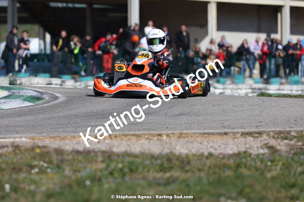 04 & 05/03/2023 : 1ère manche du Championnat du Sud à Alès (photos Stéphane Agnus) 2023 — karting