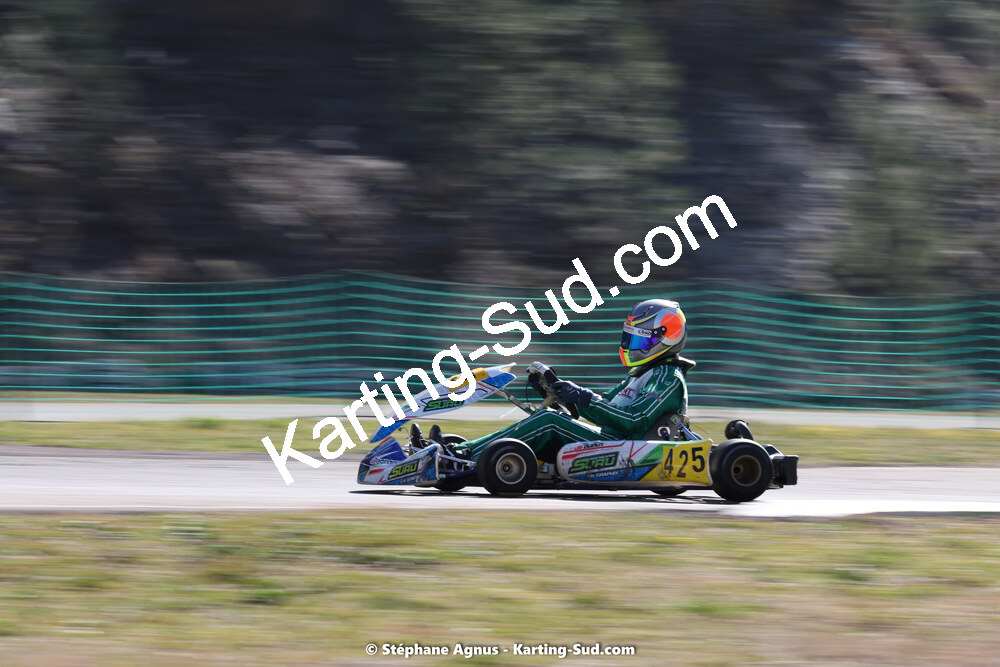 Jean-Rémy DUPUY — 04 & 05/03/2023 : 1ère manche du Championnat du Sud à Alès (photos Stéphane Agnus) 2023 — karting