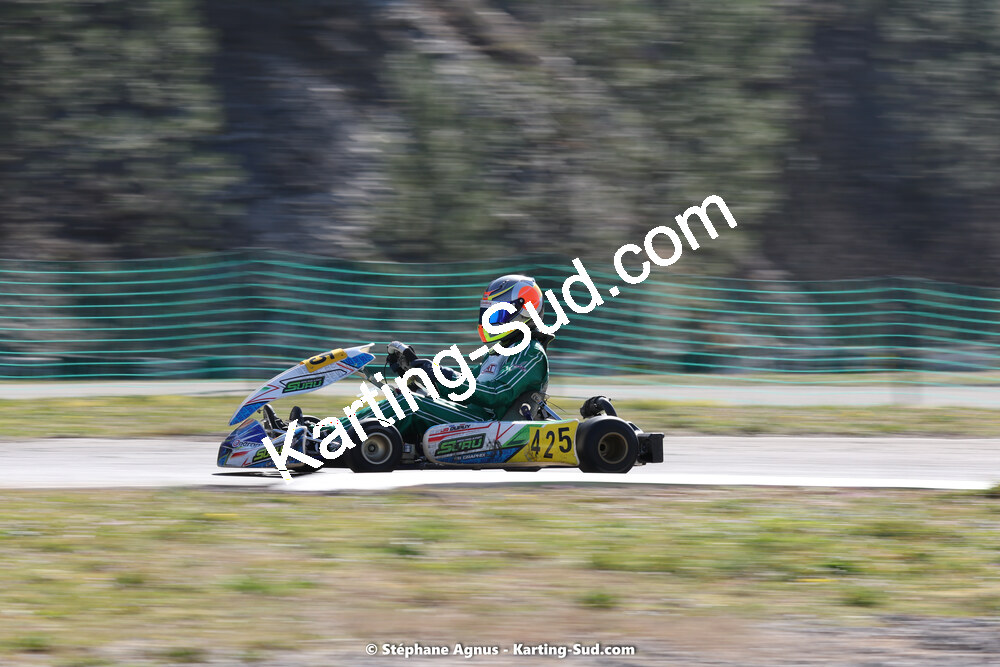 Jean-Rémy DUPUY — 04 & 05/03/2023 : 1ère manche du Championnat du Sud à Alès (photos Stéphane Agnus) 2023 — karting