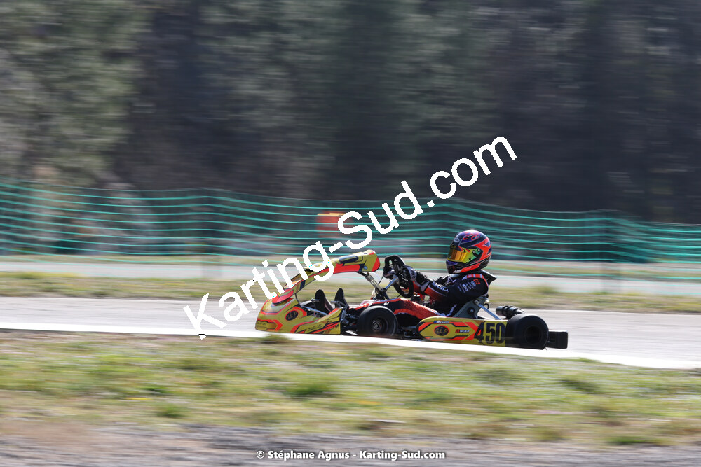 Tyméo CIAMA — 04 & 05/03/2023 : 1ère manche du Championnat du Sud à Alès (photos Stéphane Agnus) 2023 — karting