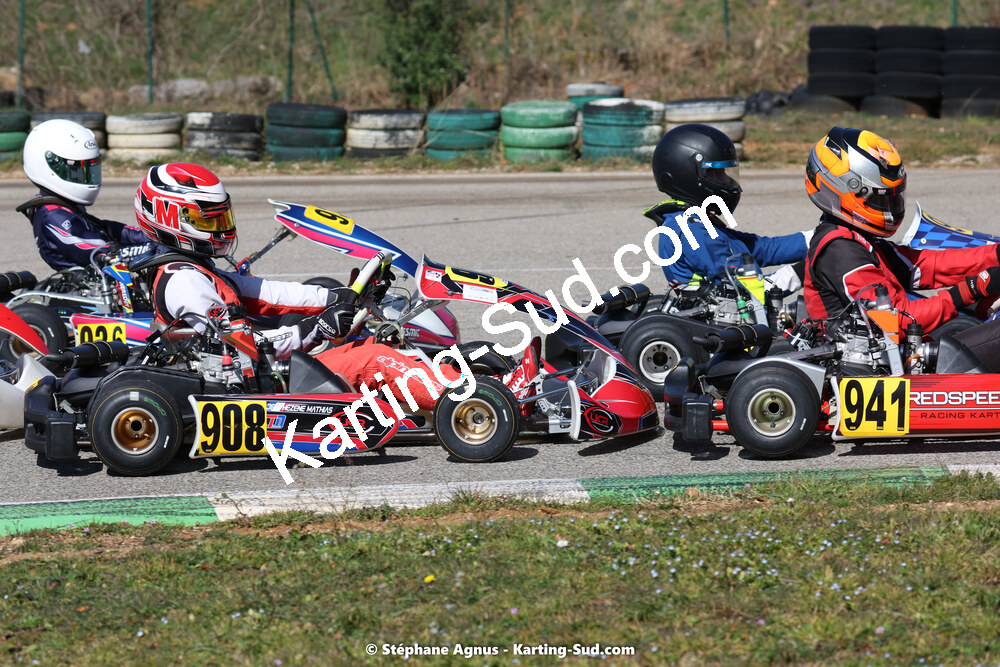 04 & 05/03/2023 : 1ère manche du Championnat du Sud à Alès (photos Stéphane Agnus) 2023 — karting