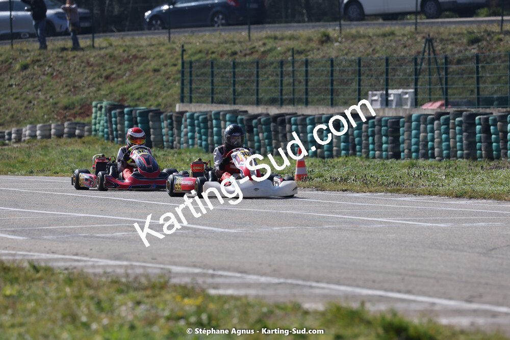 04 & 05/03/2023 : 1ère manche du Championnat du Sud à Alès (photos Stéphane Agnus) 2023 — karting