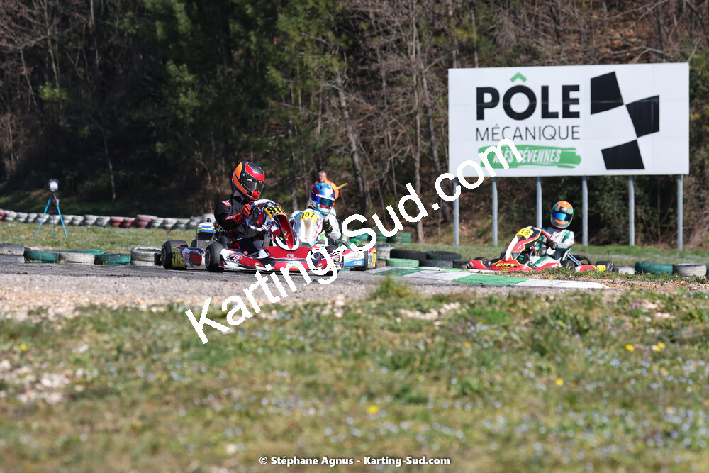 04 & 05/03/2023 : 1ère manche du Championnat du Sud à Alès (photos Stéphane Agnus) 2023 — karting