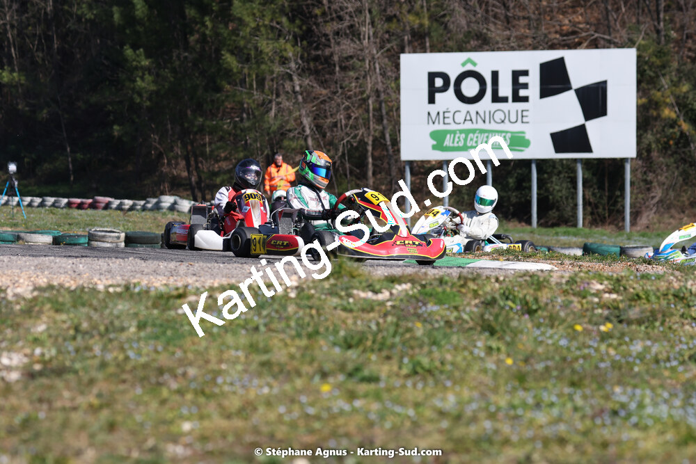 04 & 05/03/2023 : 1ère manche du Championnat du Sud à Alès (photos Stéphane Agnus) 2023 — karting