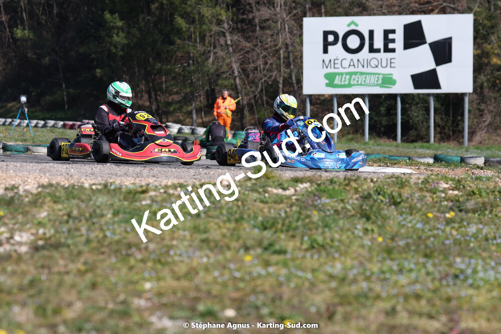 04 & 05/03/2023 : 1ère manche du Championnat du Sud à Alès (photos Stéphane Agnus) 2023 — karting