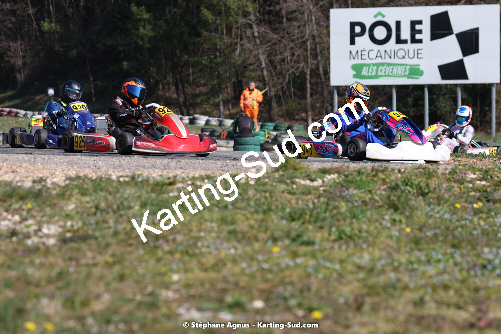 04 & 05/03/2023 : 1ère manche du Championnat du Sud à Alès (photos Stéphane Agnus) 2023 — karting