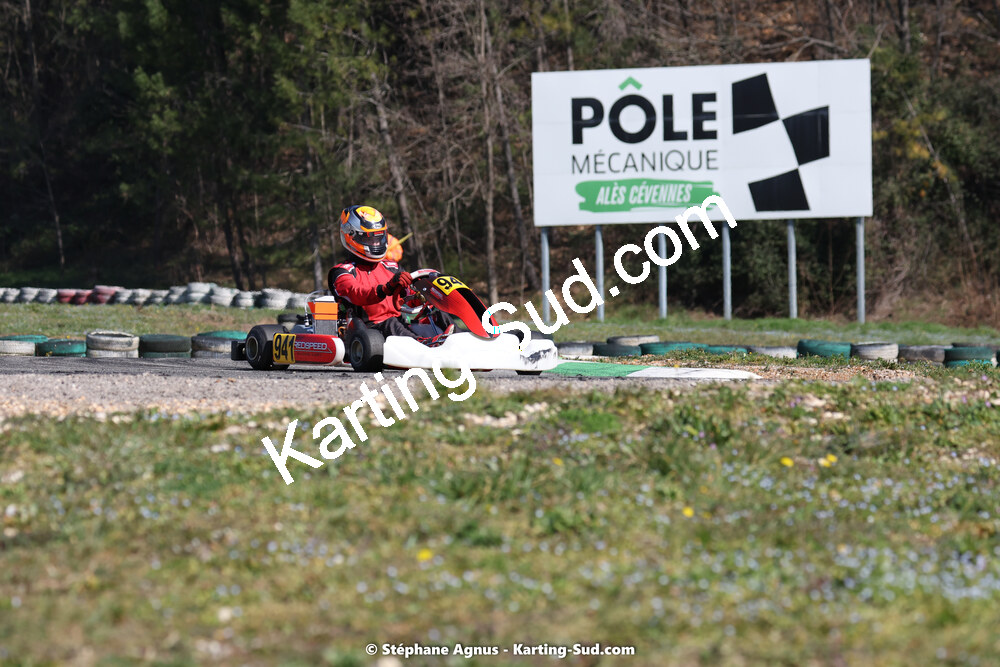 04 & 05/03/2023 : 1ère manche du Championnat du Sud à Alès (photos Stéphane Agnus) 2023 — karting
