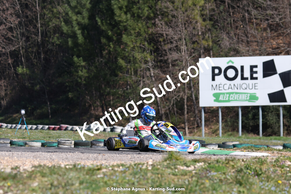 04 & 05/03/2023 : 1ère manche du Championnat du Sud à Alès (photos Stéphane Agnus) 2023 — karting
