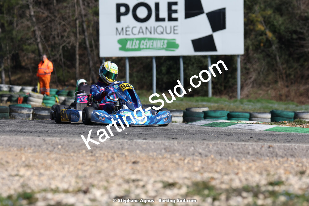 04 & 05/03/2023 : 1ère manche du Championnat du Sud à Alès (photos Stéphane Agnus) 2023 — karting