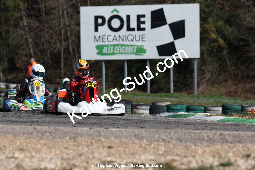 04 & 05/03/2023 : 1ère manche du Championnat du Sud à Alès (photos Stéphane Agnus) 2023 — karting