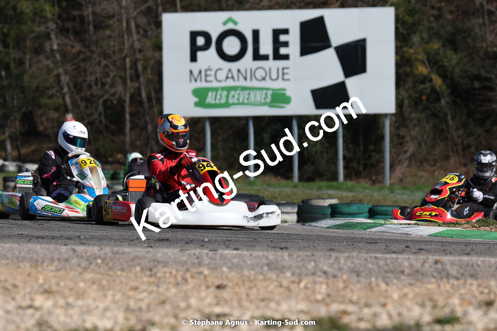 04 & 05/03/2023 : 1ère manche du Championnat du Sud à Alès (photos Stéphane Agnus) 2023 — karting