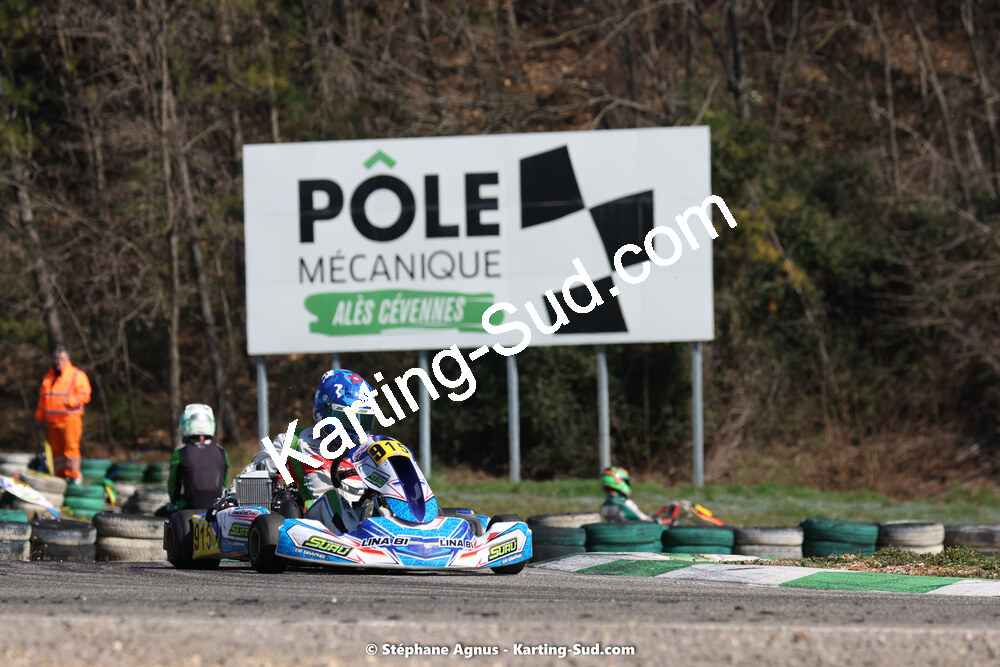 Camille DELFAU — 04 & 05/03/2023 : 1ère manche du Championnat du Sud à Alès (photos Stéphane Agnus) 2023 — karting