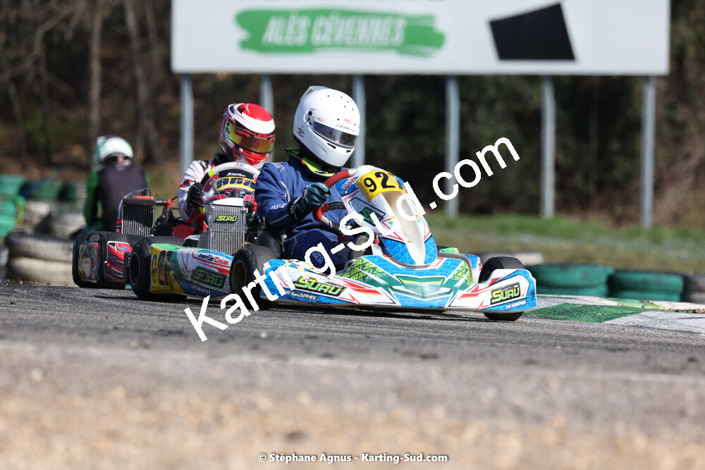 04 & 05/03/2023 : 1ère manche du Championnat du Sud à Alès (photos Stéphane Agnus) 2023 — karting
