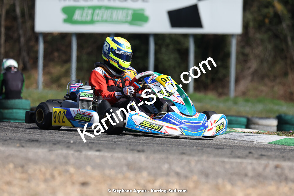 04 & 05/03/2023 : 1ère manche du Championnat du Sud à Alès (photos Stéphane Agnus) 2023 — karting