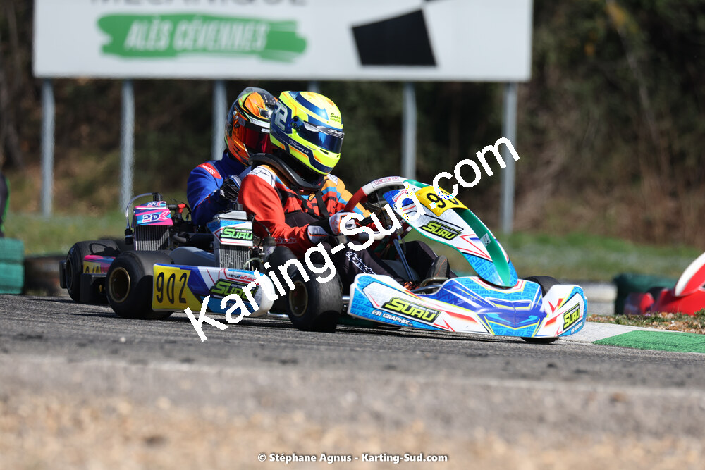 04 & 05/03/2023 : 1ère manche du Championnat du Sud à Alès (photos Stéphane Agnus) 2023 — karting