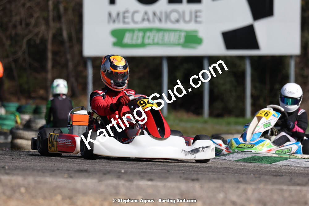 04 & 05/03/2023 : 1ère manche du Championnat du Sud à Alès (photos Stéphane Agnus) 2023 — karting