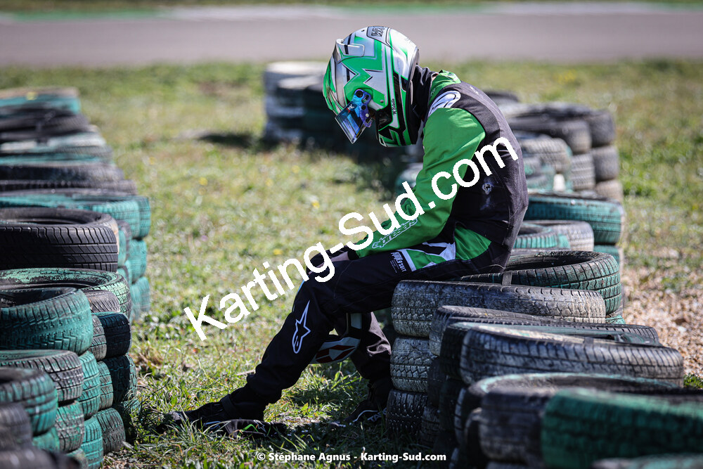 Maxime BETEILLE — 04 & 05/03/2023 : 1ère manche du Championnat du Sud à Alès (photos Stéphane Agnus) 2023 — karting