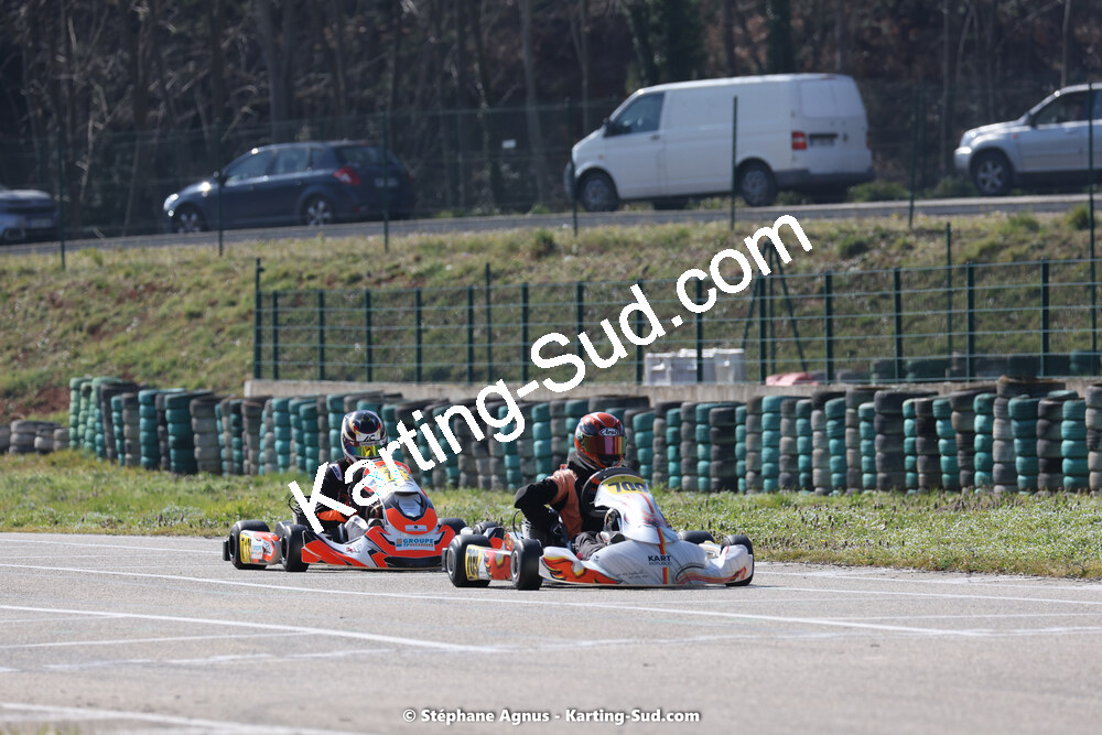 04 & 05/03/2023 : 1ère manche du Championnat du Sud à Alès (photos Stéphane Agnus) 2023 — karting