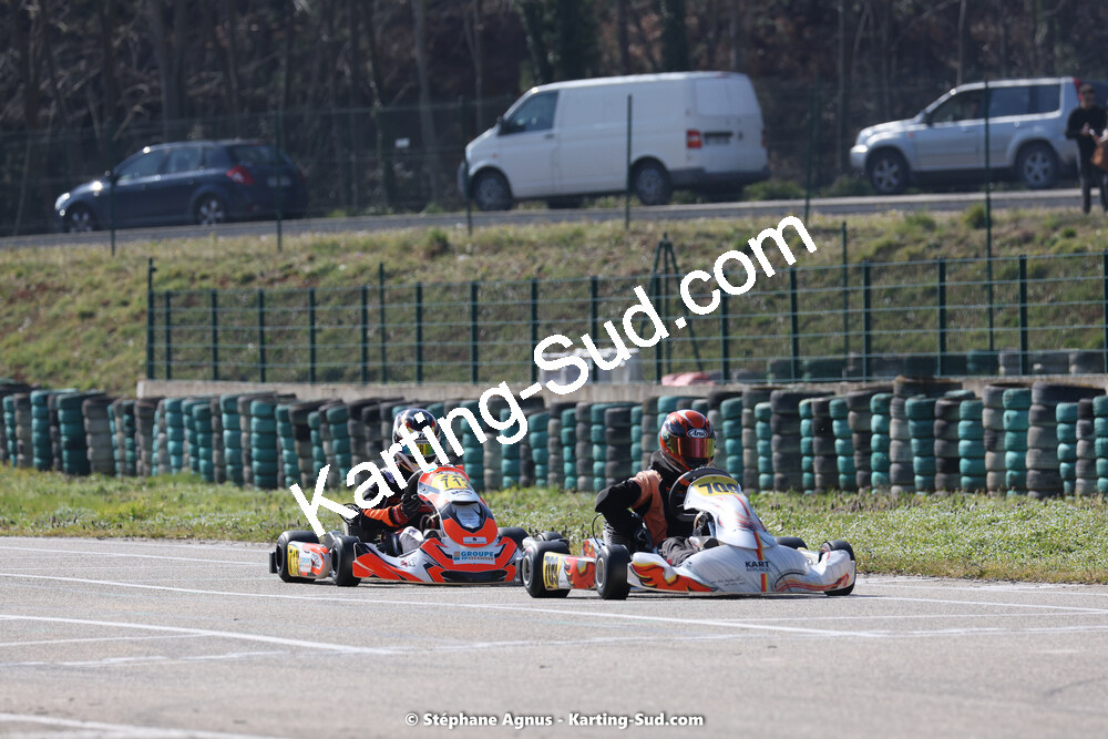 04 & 05/03/2023 : 1ère manche du Championnat du Sud à Alès (photos Stéphane Agnus) 2023 — karting