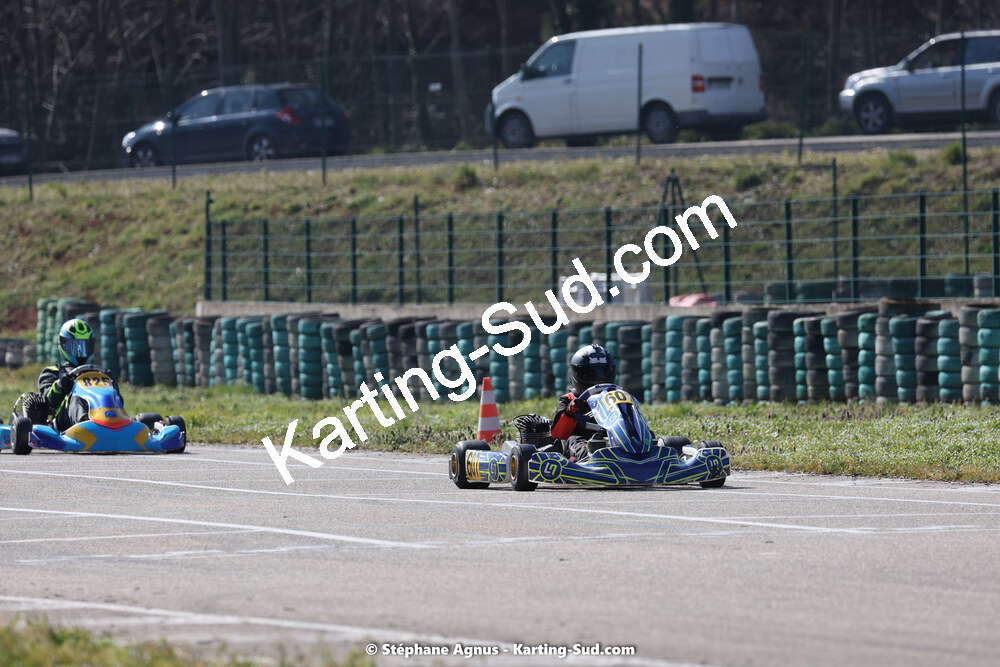 04 & 05/03/2023 : 1ère manche du Championnat du Sud à Alès (photos Stéphane Agnus) 2023 — karting