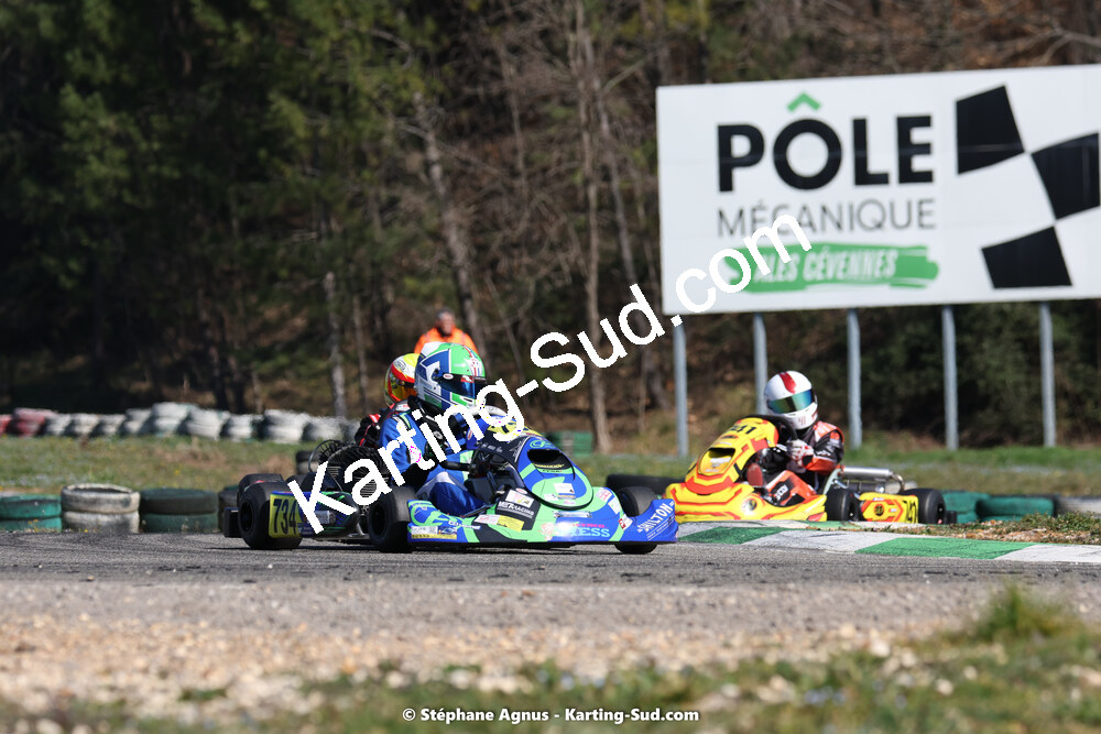 04 & 05/03/2023 : 1ère manche du Championnat du Sud à Alès (photos Stéphane Agnus) 2023 — karting