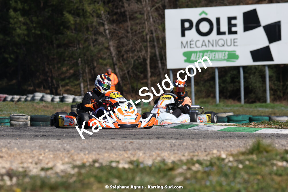 04 & 05/03/2023 : 1ère manche du Championnat du Sud à Alès (photos Stéphane Agnus) 2023 — karting