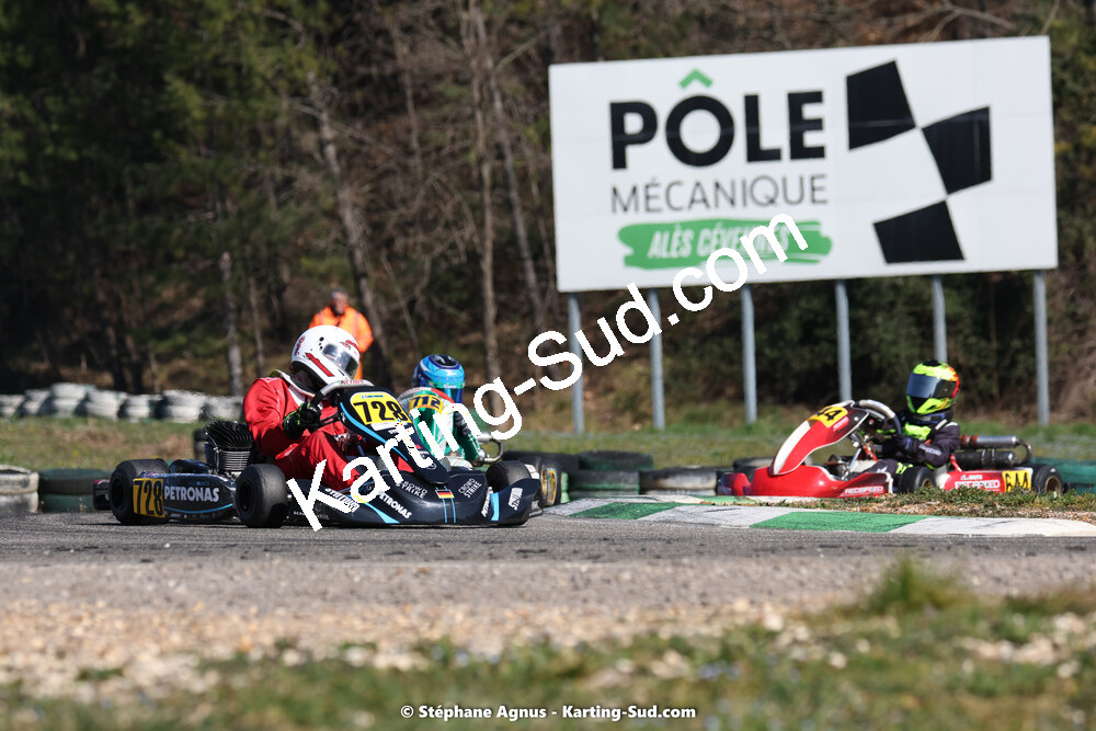 04 & 05/03/2023 : 1ère manche du Championnat du Sud à Alès (photos Stéphane Agnus) 2023 — karting