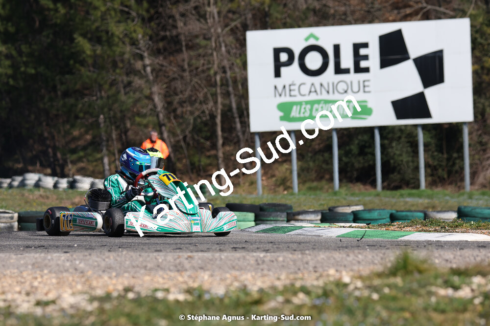 04 & 05/03/2023 : 1ère manche du Championnat du Sud à Alès (photos Stéphane Agnus) 2023 — karting