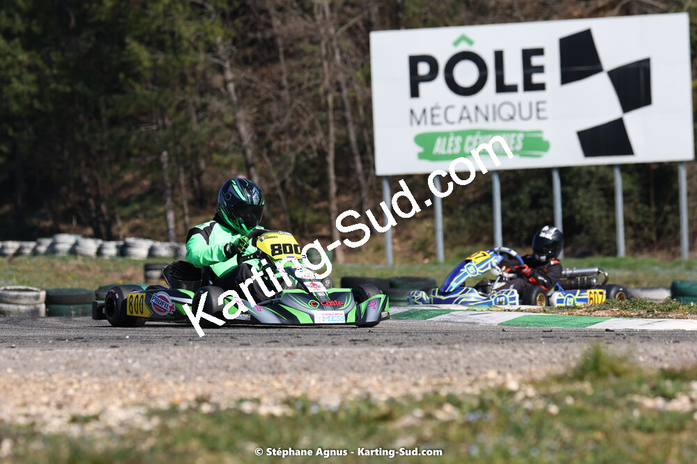 04 & 05/03/2023 : 1ère manche du Championnat du Sud à Alès (photos Stéphane Agnus) 2023 — karting