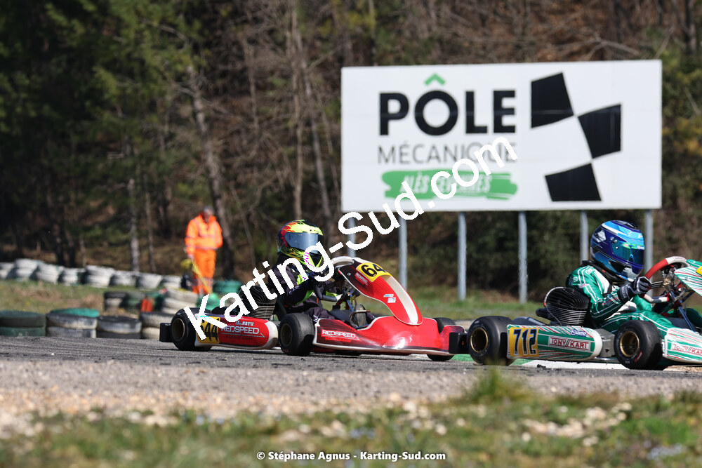 04 & 05/03/2023 : 1ère manche du Championnat du Sud à Alès (photos Stéphane Agnus) 2023 — karting