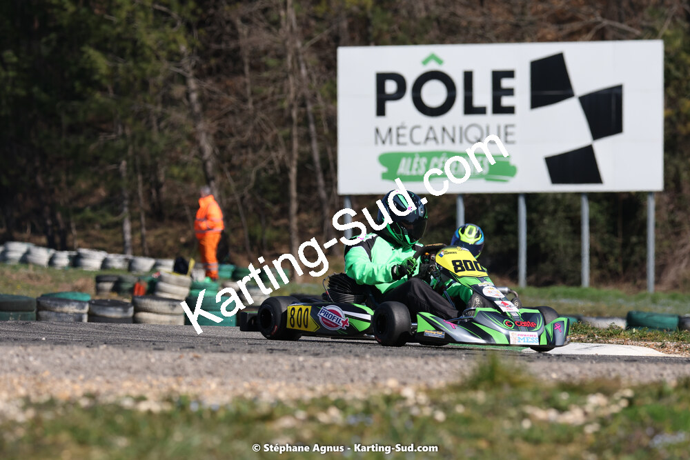 04 & 05/03/2023 : 1ère manche du Championnat du Sud à Alès (photos Stéphane Agnus) 2023 — karting