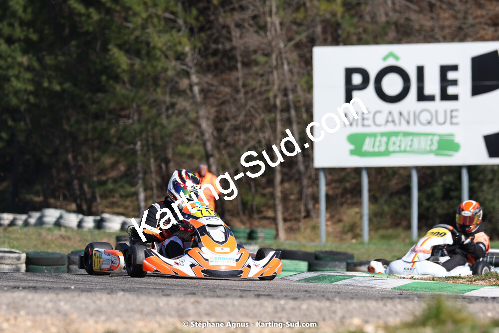 04 & 05/03/2023 : 1ère manche du Championnat du Sud à Alès (photos Stéphane Agnus) 2023 — karting