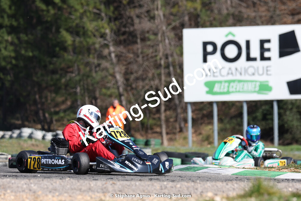 04 & 05/03/2023 : 1ère manche du Championnat du Sud à Alès (photos Stéphane Agnus) 2023 — karting