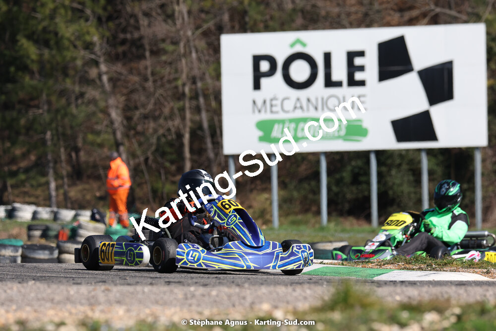 04 & 05/03/2023 : 1ère manche du Championnat du Sud à Alès (photos Stéphane Agnus) 2023 — karting